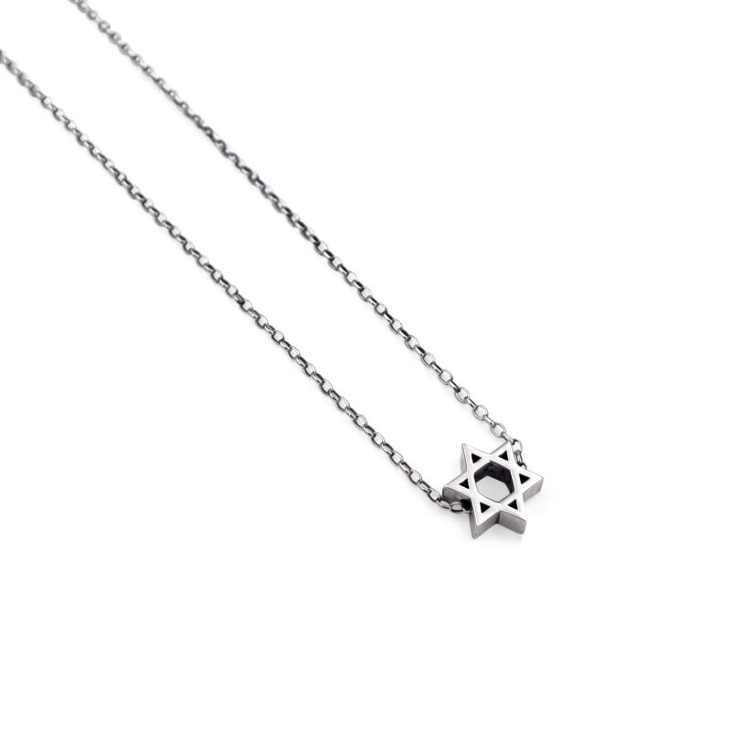 שרשרת מגן דוד קטן מולחם